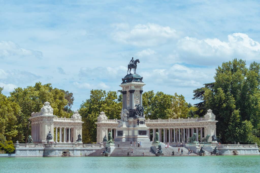 Retiro Park - One of Madrid's largest and liveliest parks