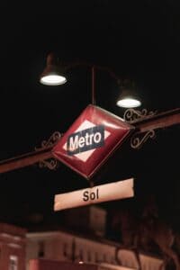 Metro station Sol 