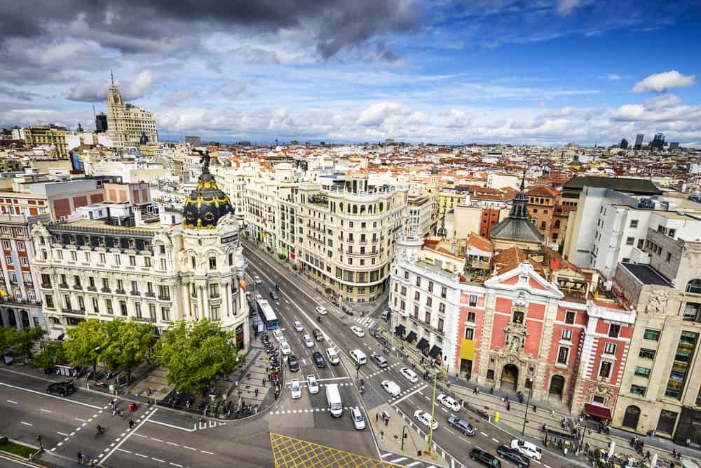 Gran Via shopping street